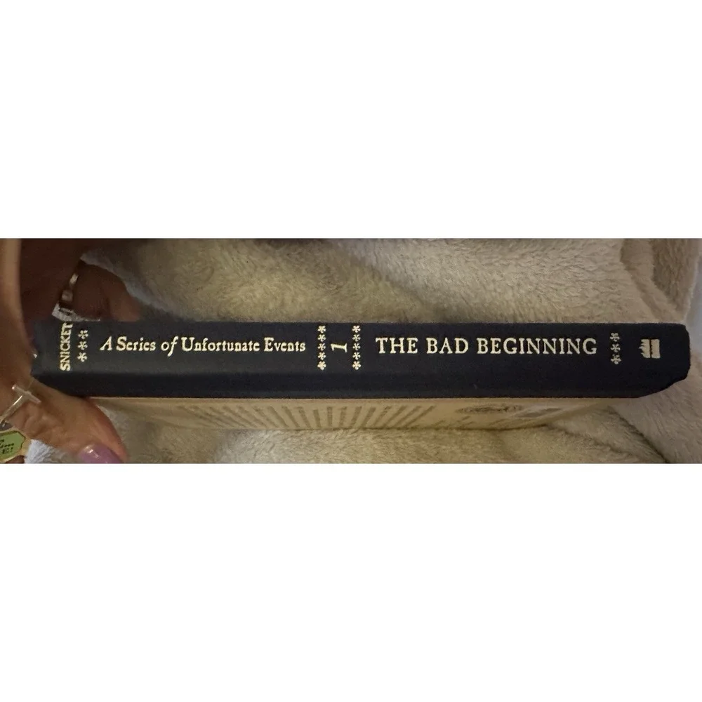 A Series of Unfortunate Events The Bad Beginning by Lemony Snicket Hardcover